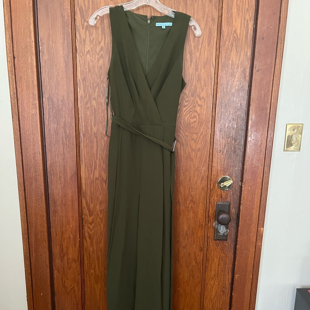 Green Jumpsuit - Picture 2 of 4